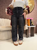 Jeans Balloon con brillantini - R.a. Boutique