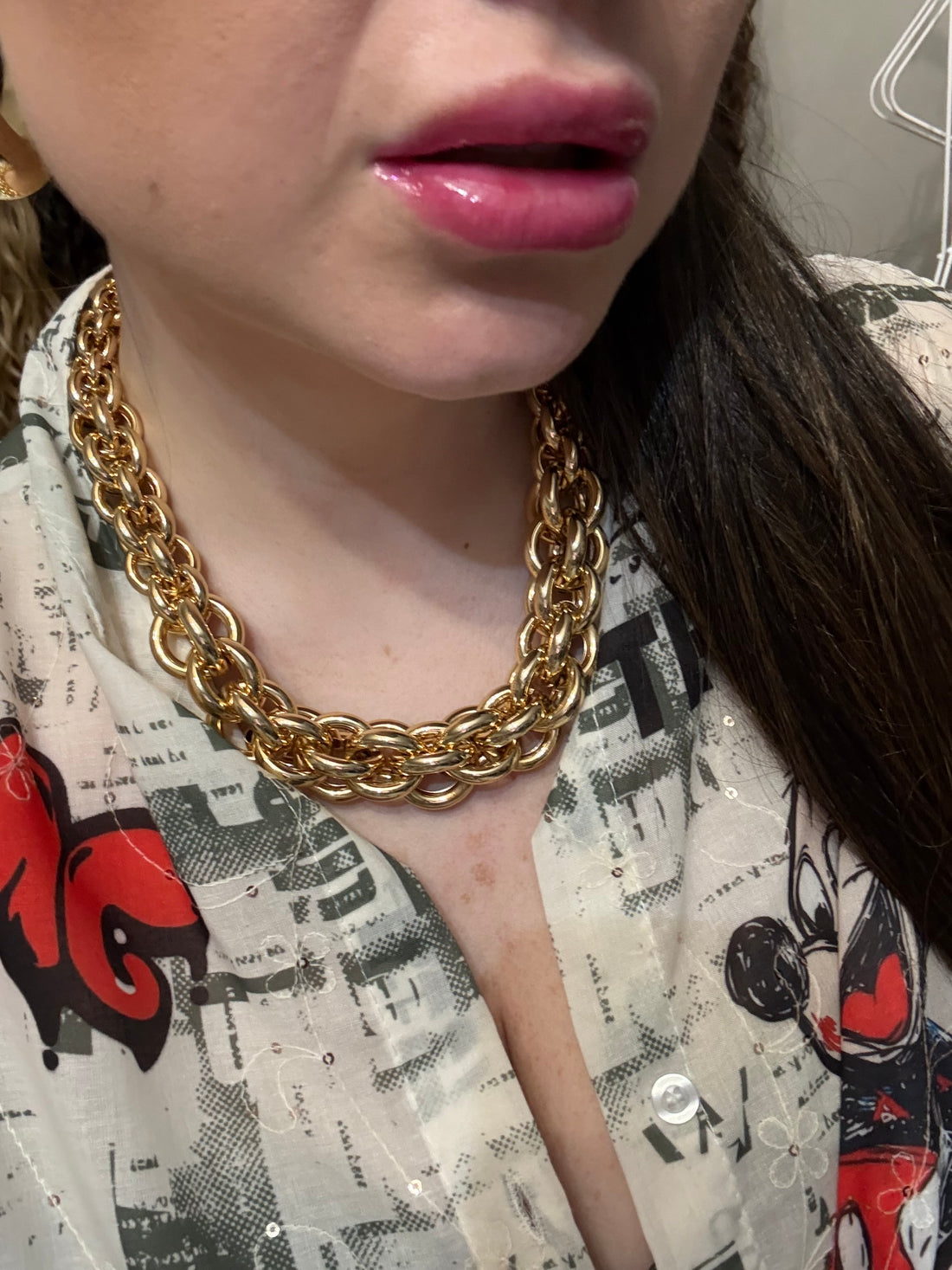 Collana gold catena - R.a. Boutique