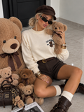 Maglioncino California Teddy Panna - R.a. Boutique
