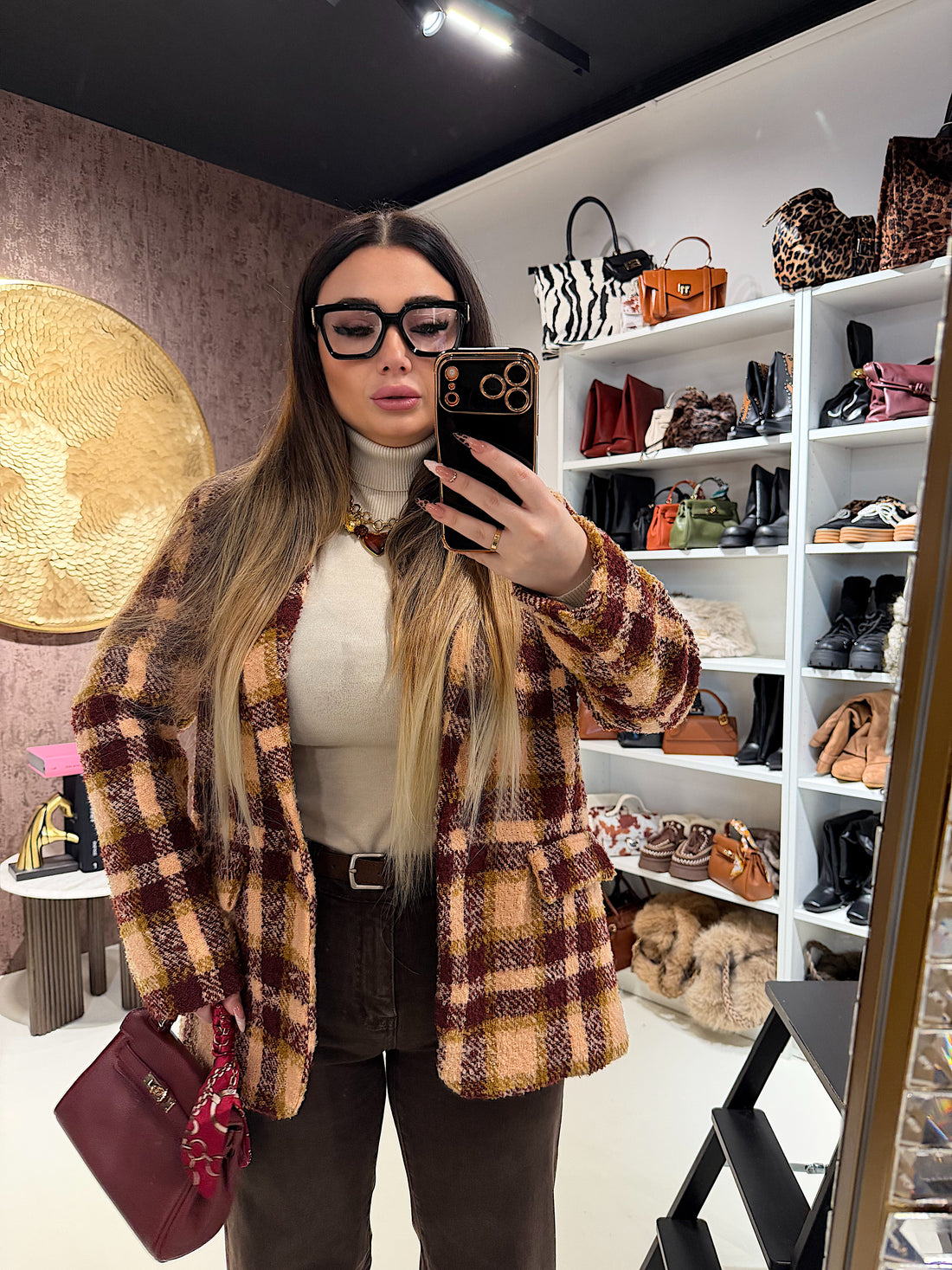 Blazer check - R.a. Boutique