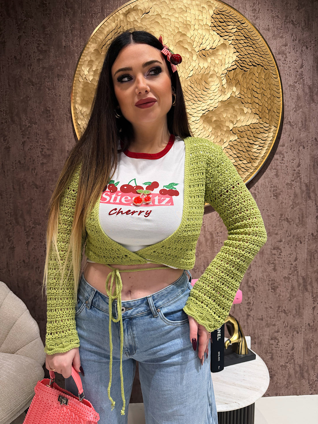 Cardigan Crochet Spring Glow - R.a. Boutique