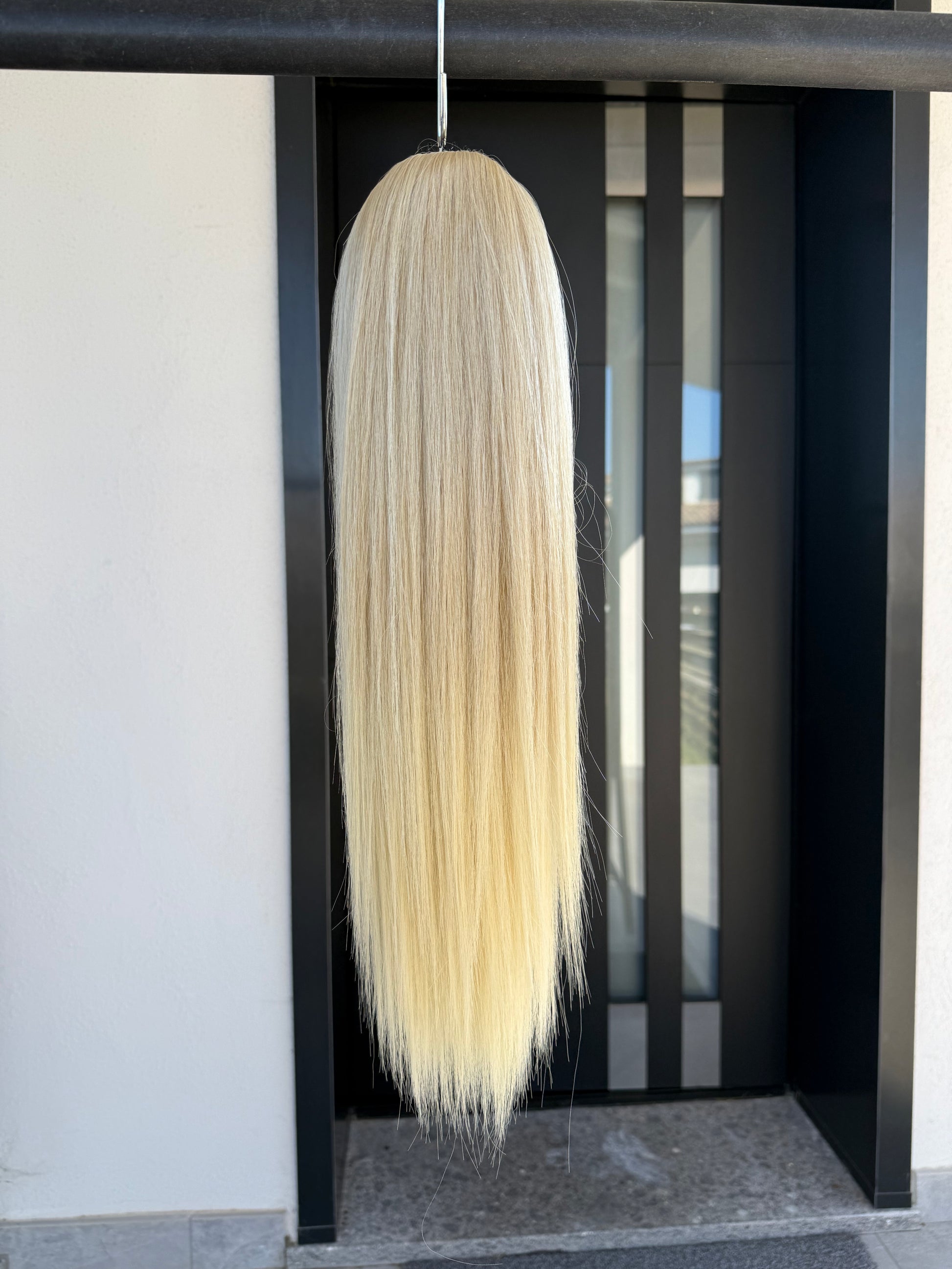 Coda #tk16/613 liscia 50cm con Coulisse castano naturale - R.a. Boutique