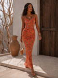 Abito Lungo Fleur in Velo - R.a. Boutique