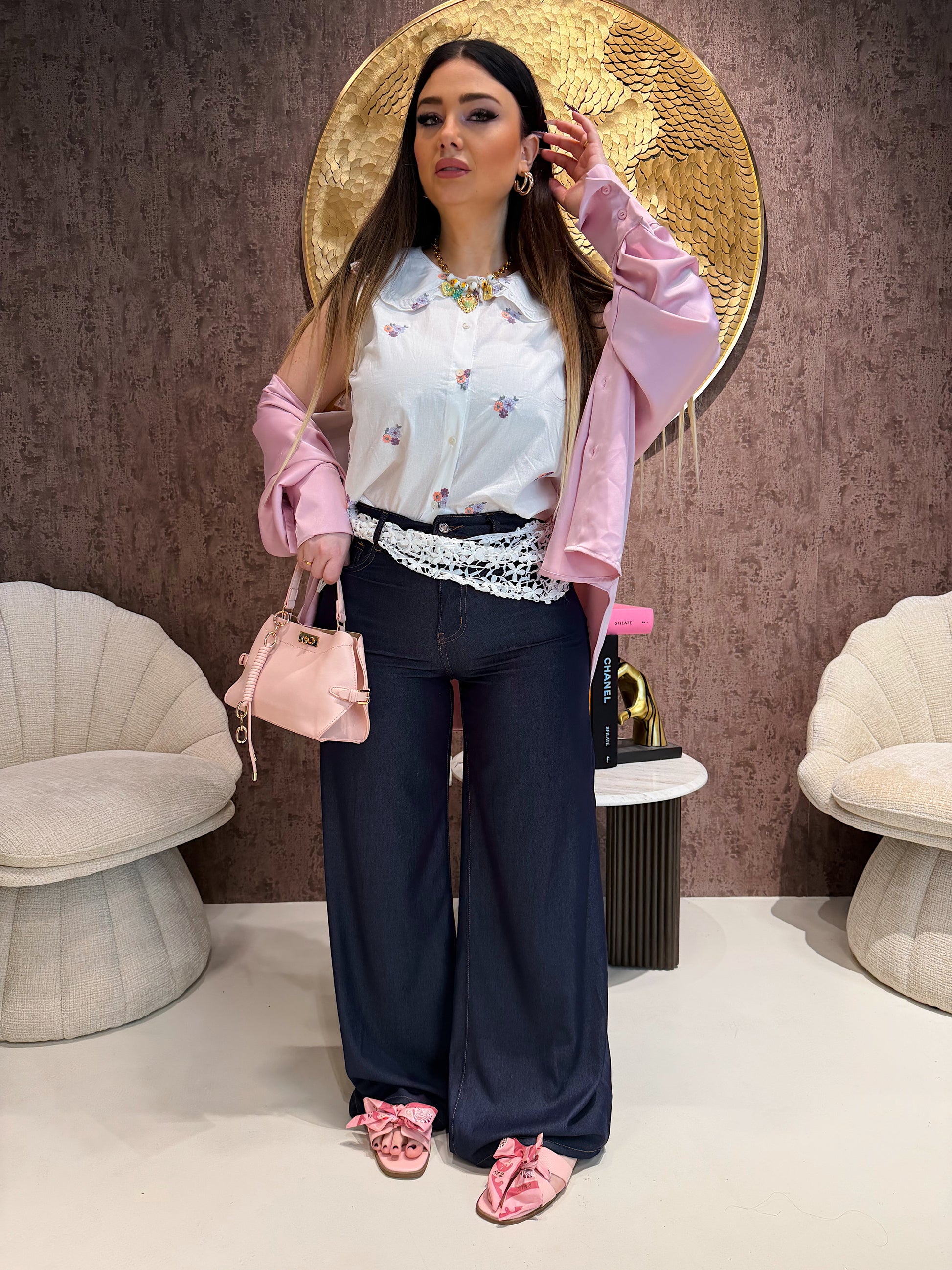 Blusa Sweet Collar Bloom - R.a. Boutique