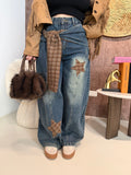 Jeans Street Style con Fascia Rimovibile - R.a. Boutique