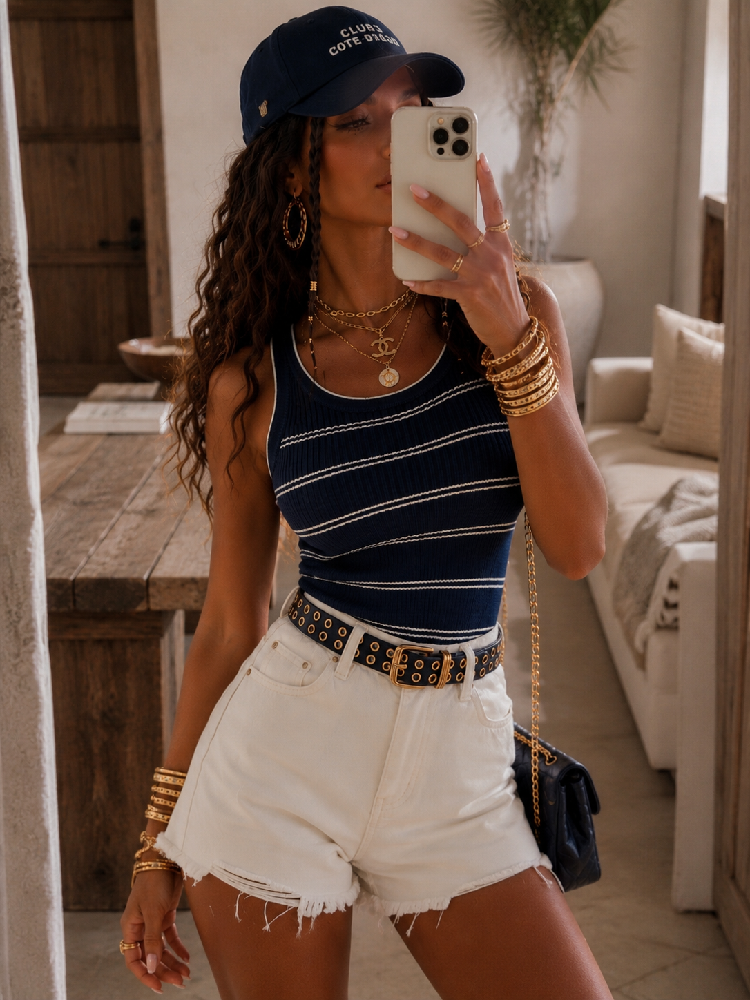 Top Knit Rigato Essential - R.a. Boutique