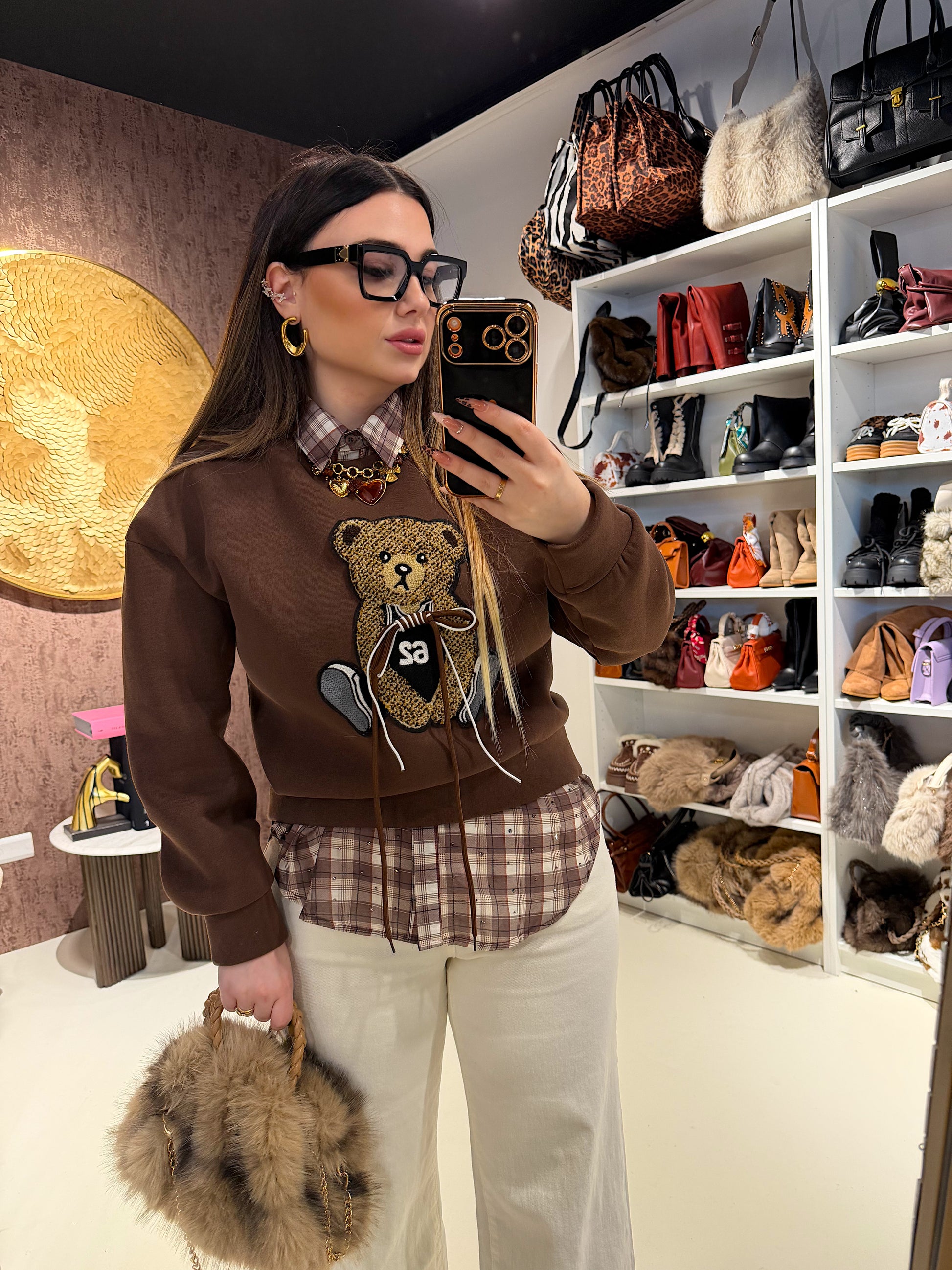 Felpa Teddy - R.a. Boutique