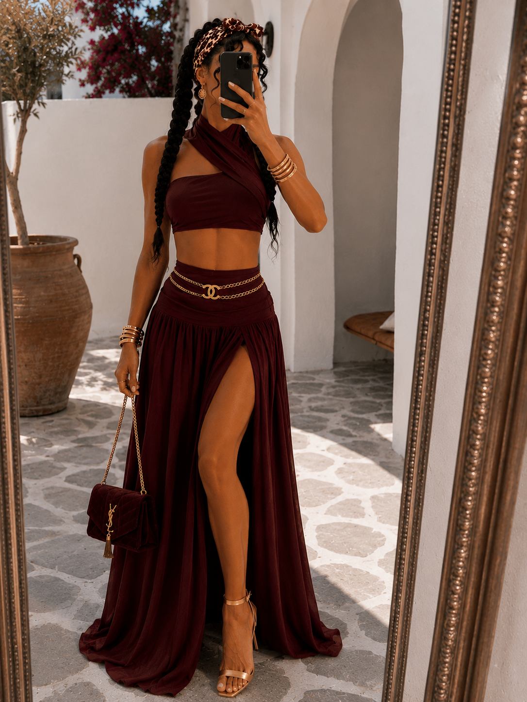 Completo Goddess Draped - R.a. Boutique