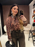 Camicia Animalier con Colletto Gioiello - R.a. Boutique