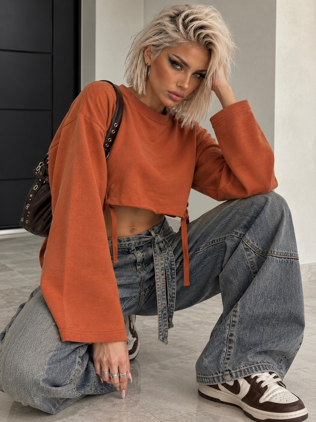 Maglia Oversize Urban Raw con Maniche Ampie - R.a. Boutique
