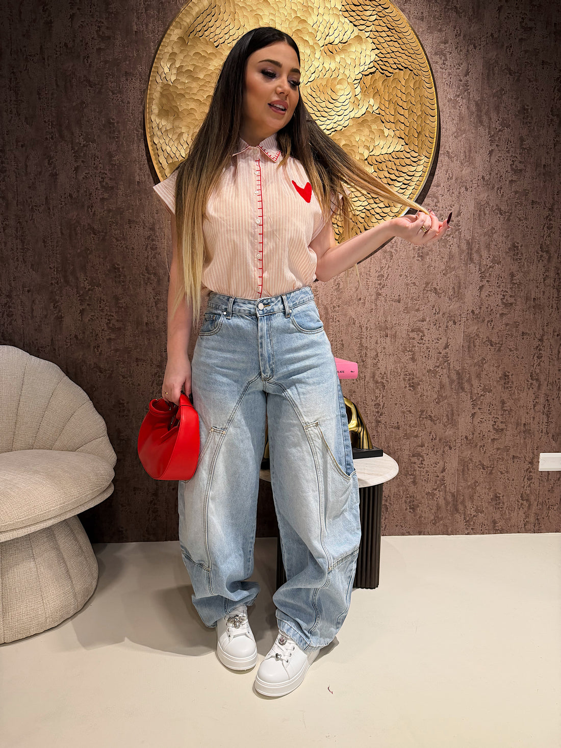 Jeans Balloon Fit Urban Pocket