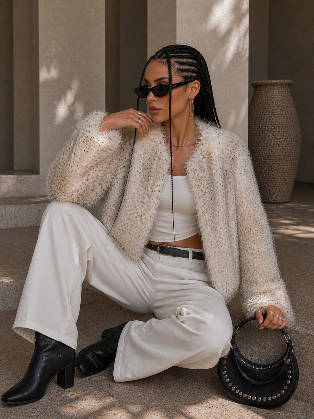 Giacca leggera Eco Fur - R.a. Boutique