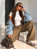 Pantalone Buckle camel - R.a. Boutique