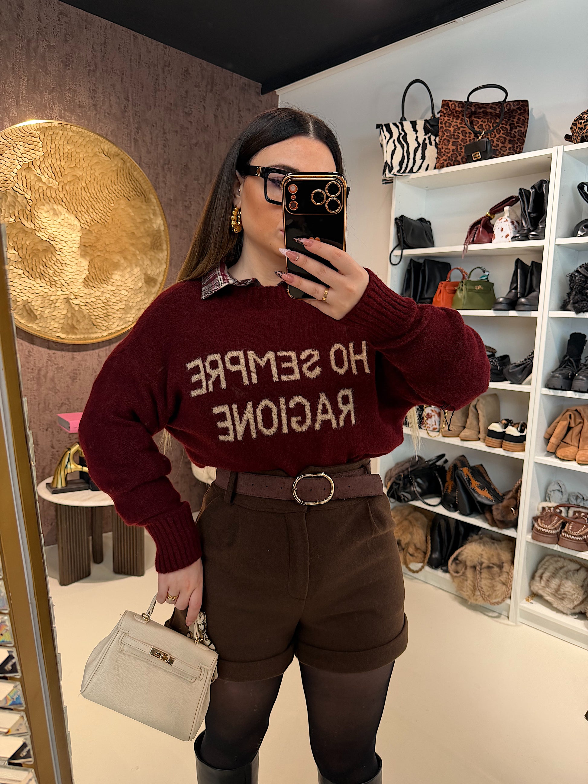 Maglioncino ho sempre ragione - R.a. Boutique