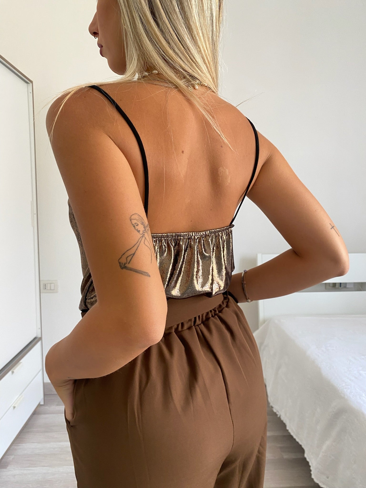 Top con scollo choco - R.a. Boutique 