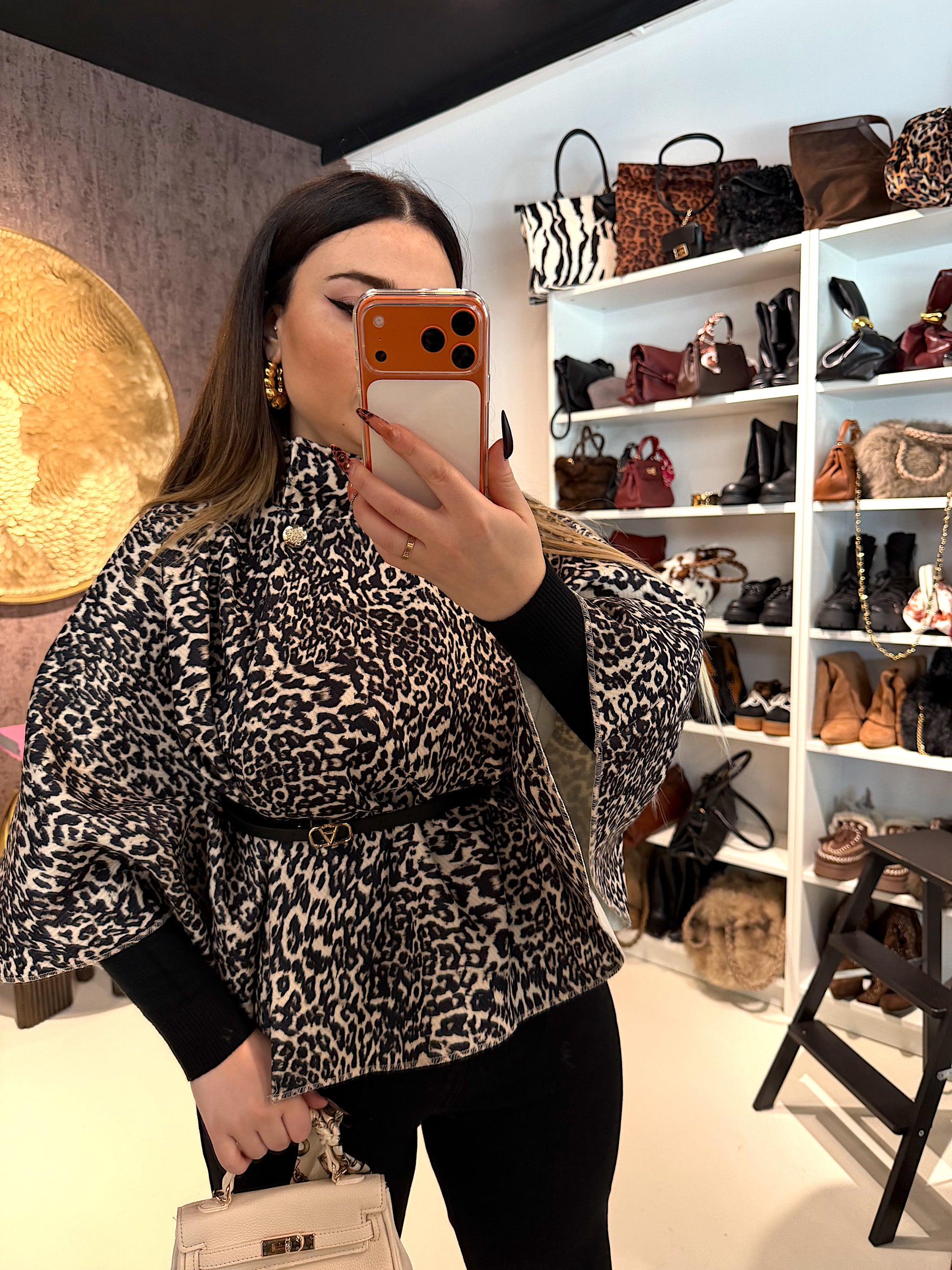 Cappa autumn con cinturina - R.a. Boutique