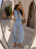 Salopette in jeans con cerchi - R.a. Boutique