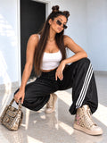 Pantalone Street Glow con righe - R.a. Boutique