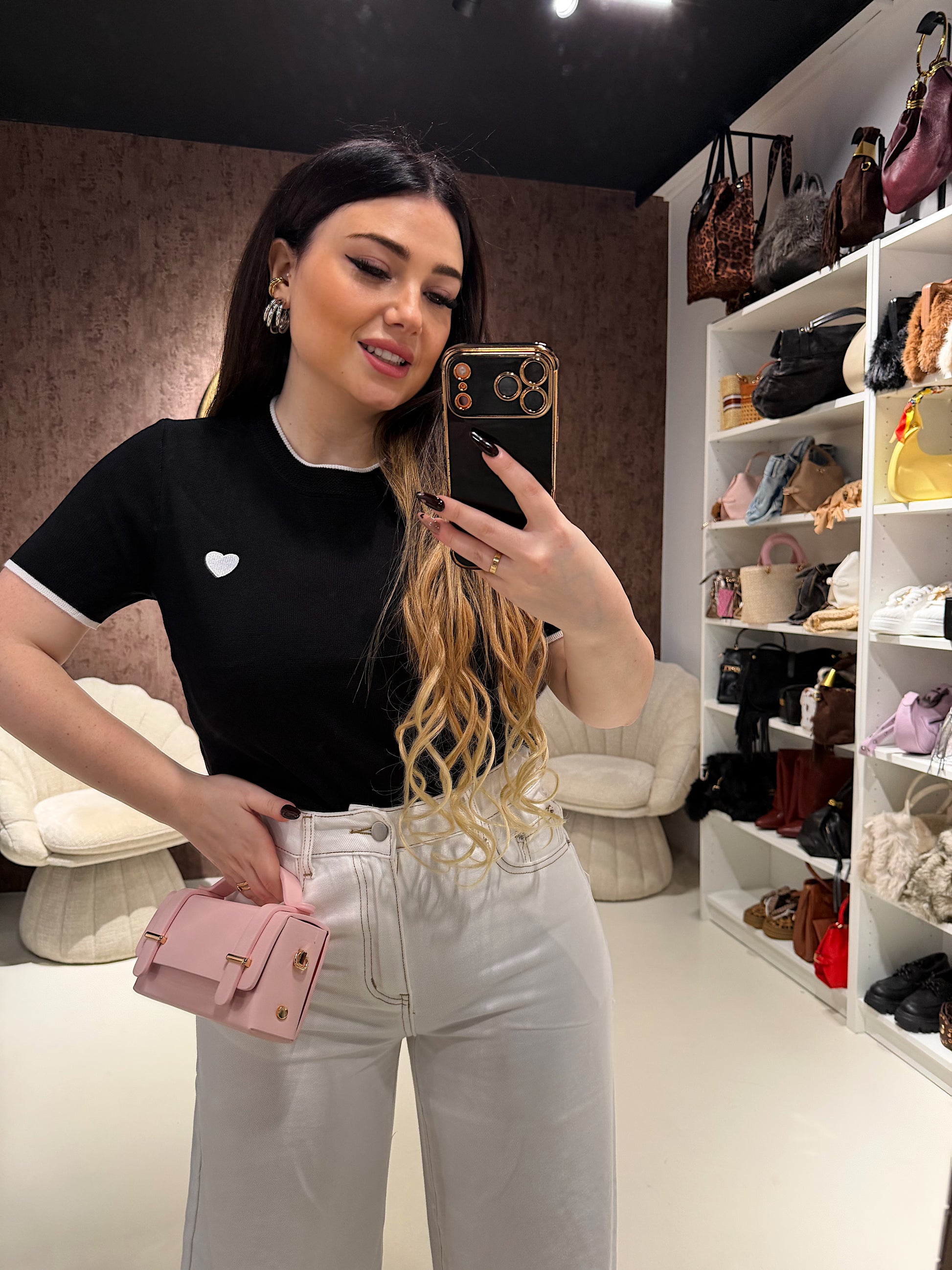 T-Shirt Sweet Heart - R.a. Boutique