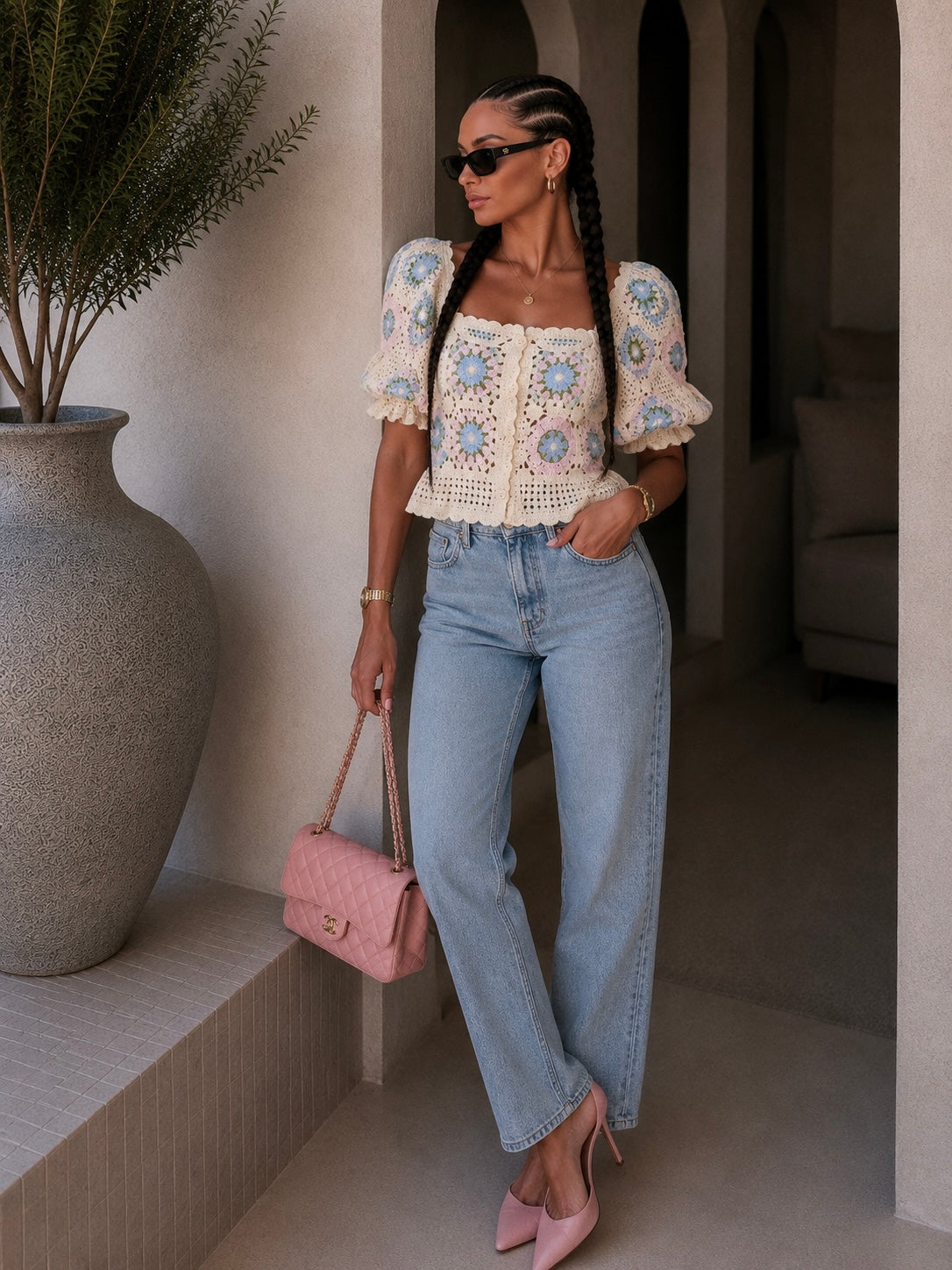 Top Capri Crochet - R.a. Boutique