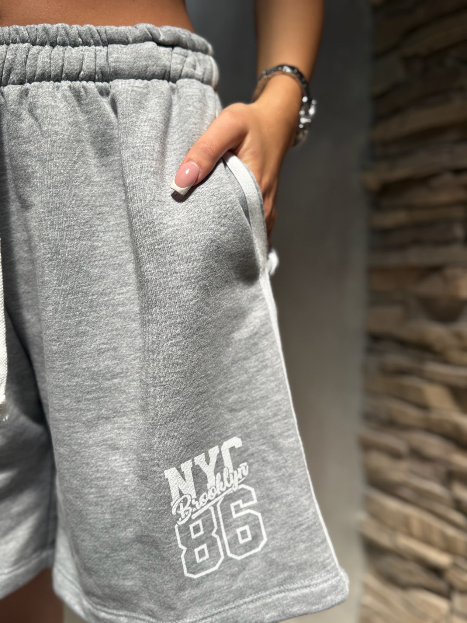 Completo NYC Brooklyn 86 Grigio Melange - R.a. Boutique