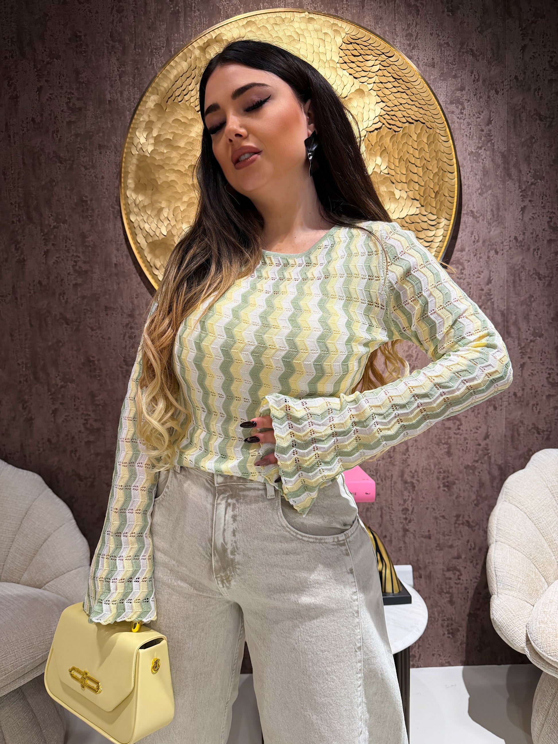 Maglia Wave Chic - R.a. Boutique