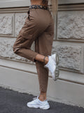 Pantalone cargo choco - R.a. Boutique 