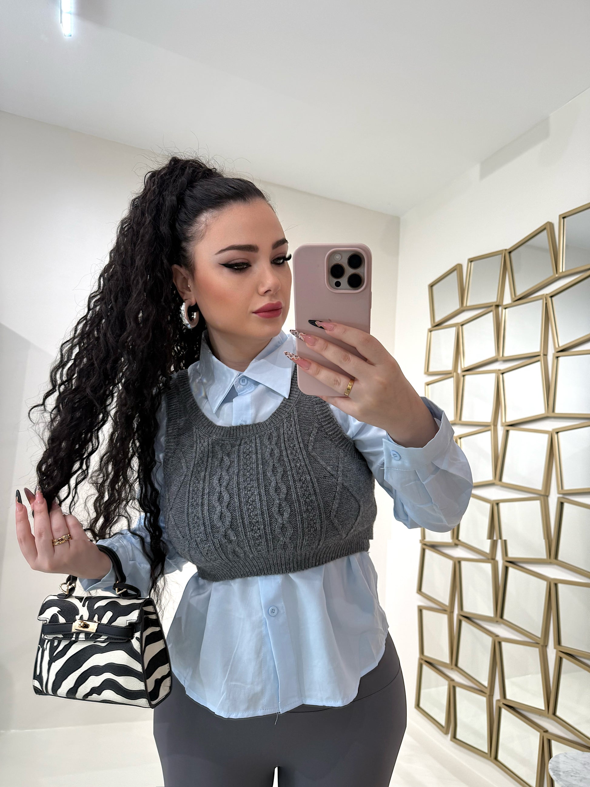 Camicetta con gilet - R.a. Boutique