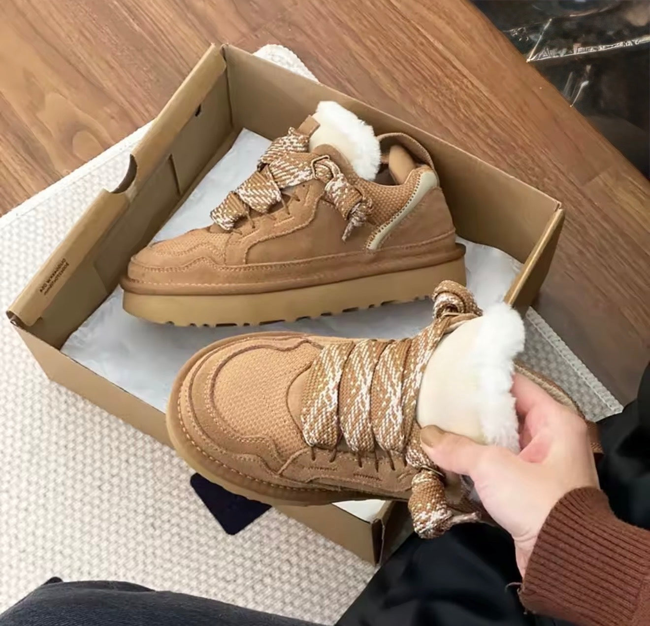 Sneakers Aspen Teddy - R.a. Boutique