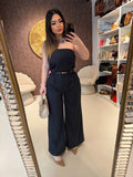 Tuta con cintura in vita senza coppe - R.a. Boutique