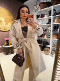 Cappotto lungo Creamy - R.a. Boutique