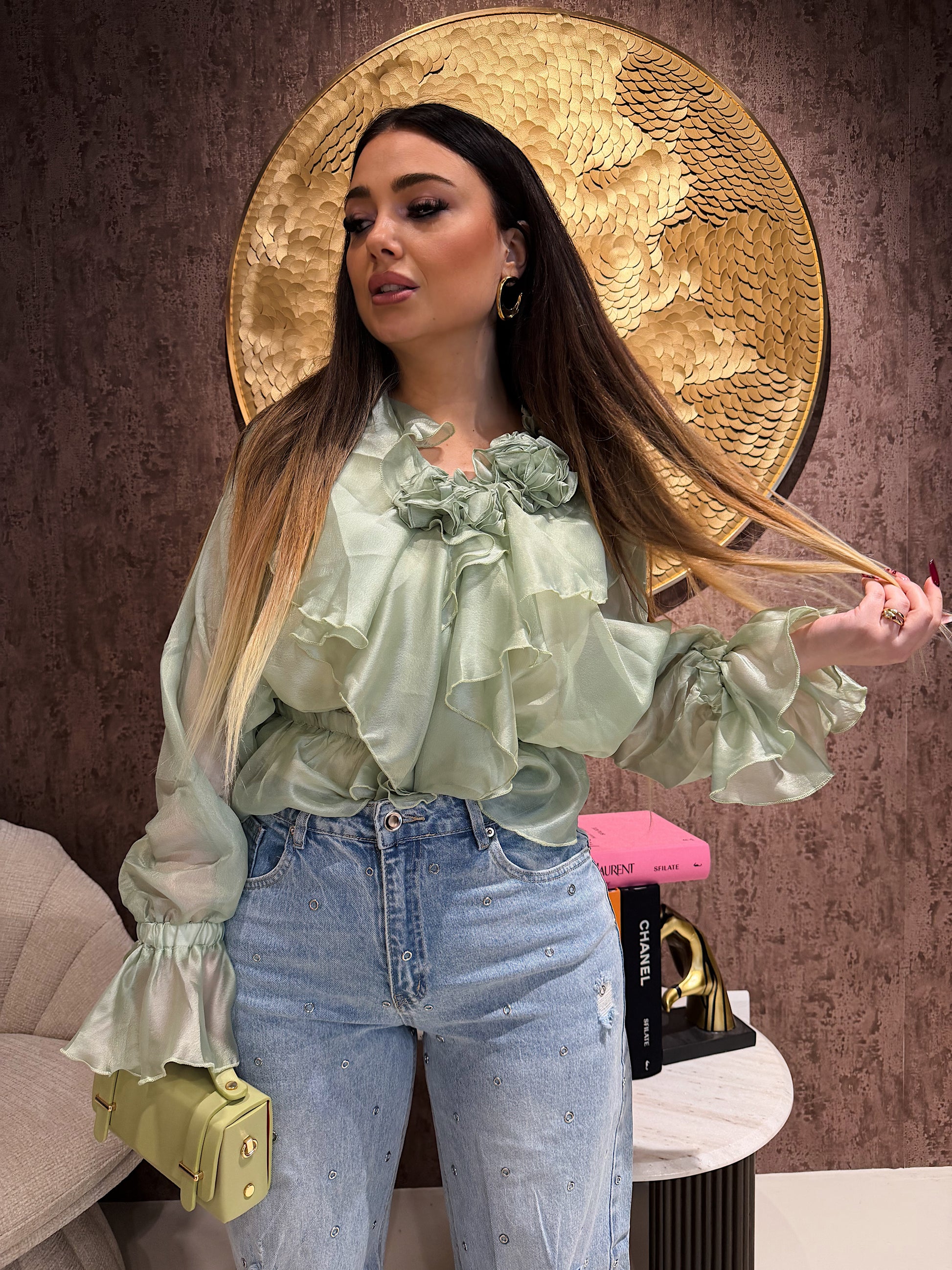 Blusa Romantic Rose - R.a. Boutique