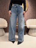 Jeans a Vita Asimmetrica Twist Up - R.a. Boutique