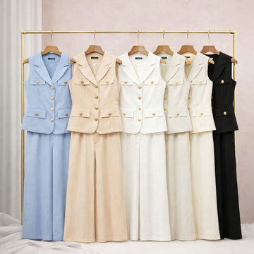 Completo top gioiello e pantalone