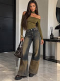 Body Verde Oliva con Collarino e Scollo a Barchetta - R.a. Boutique