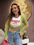 Cardigan Crochet Spring Glow - R.a. Boutique