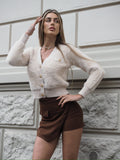 Cardigan morbidissimo beige - R.a. Boutique 