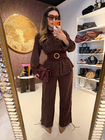 Completo Suede Lace-Up - R.a. Boutique