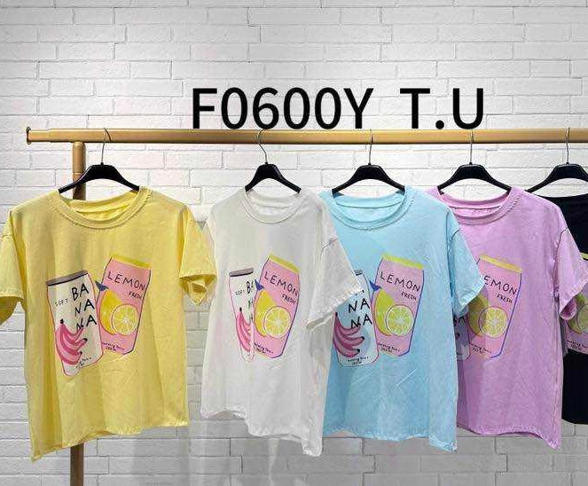 T-shirt banana lemon - R.a. Boutique