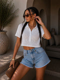 Polo crochet Chic con Colletto - R.a. Boutique