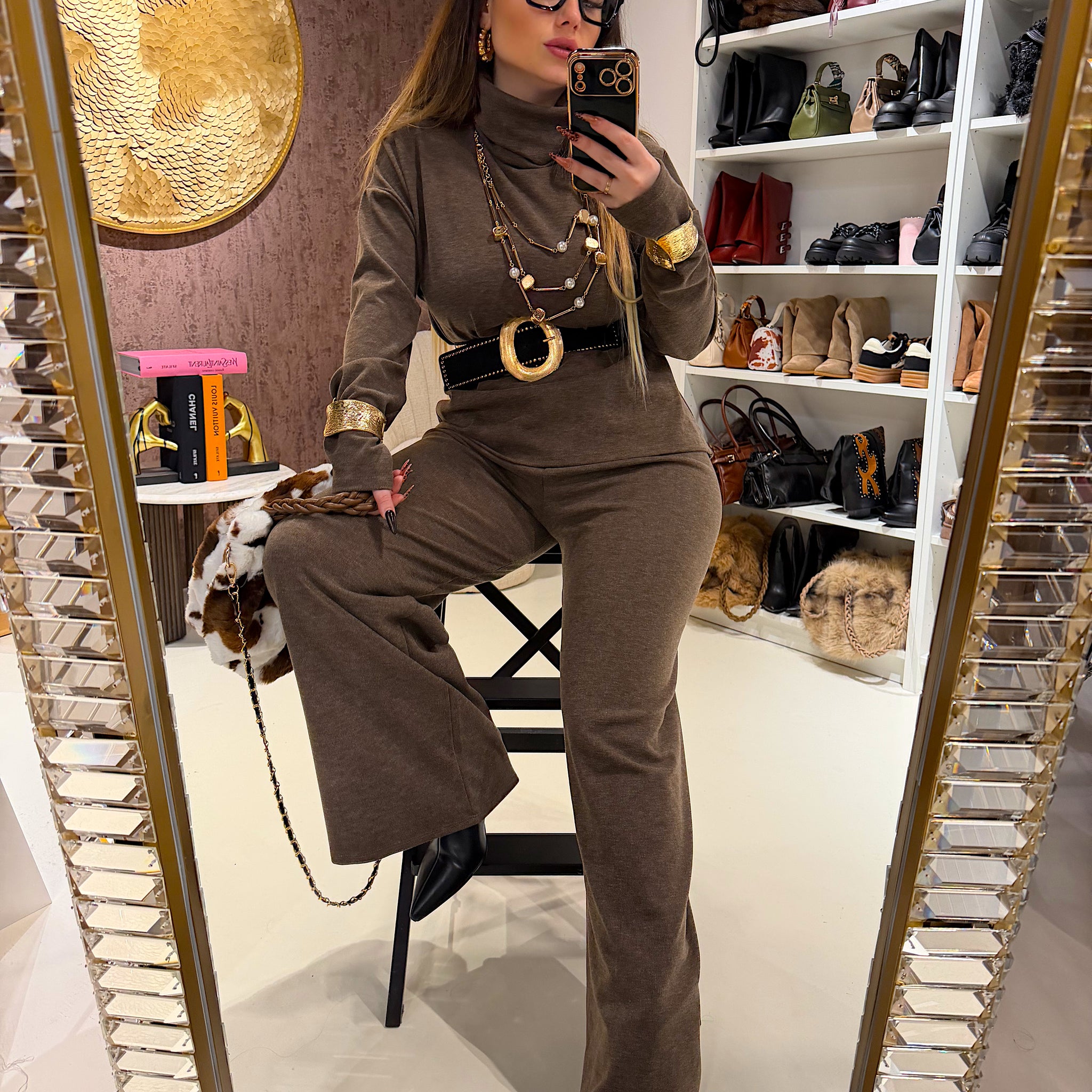 Completo comfy collo alto - R.a. Boutique