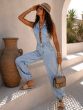 Salopette in jeans con cerchi - R.a. Boutique
