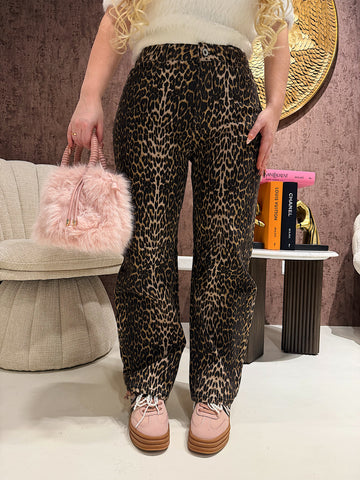 Jeans balloon animalier