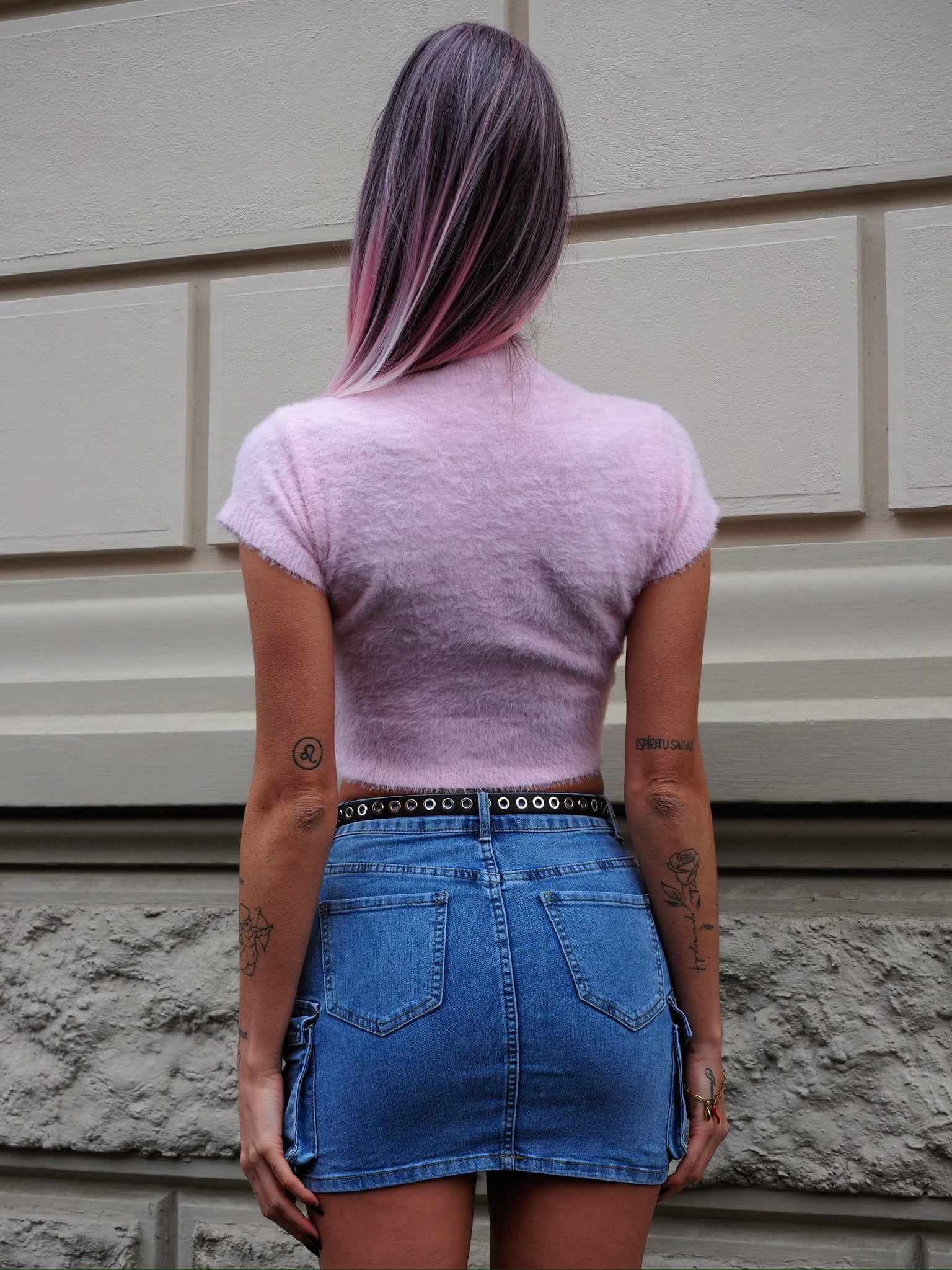 Maglia morbidissima rosa pastello - R.a. Boutique 