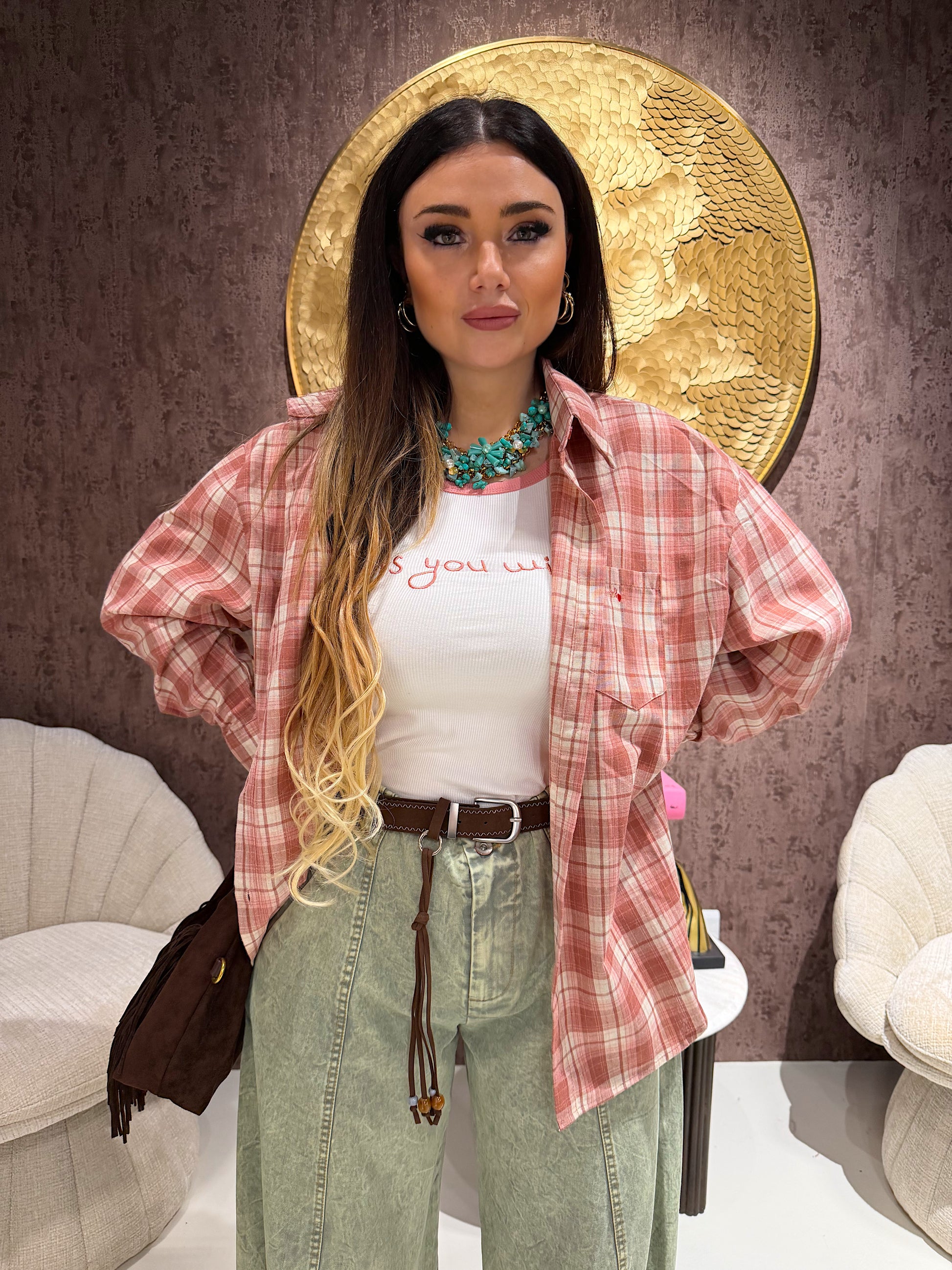 Set camicia più top As You Wish - R.a. Boutique