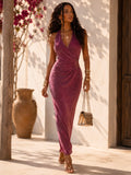 Abito Lungo Lurex Anello - R.a. Boutique