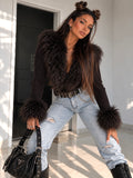 Jeans aderente con cintura e catenina - R.a. Boutique