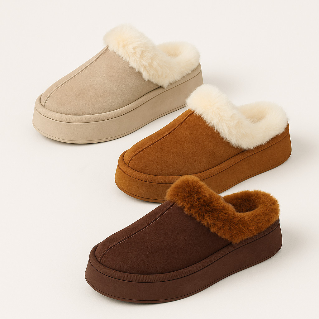 Mocassino Invernale con Zeppa e laccetto dietro - R.a. Boutique