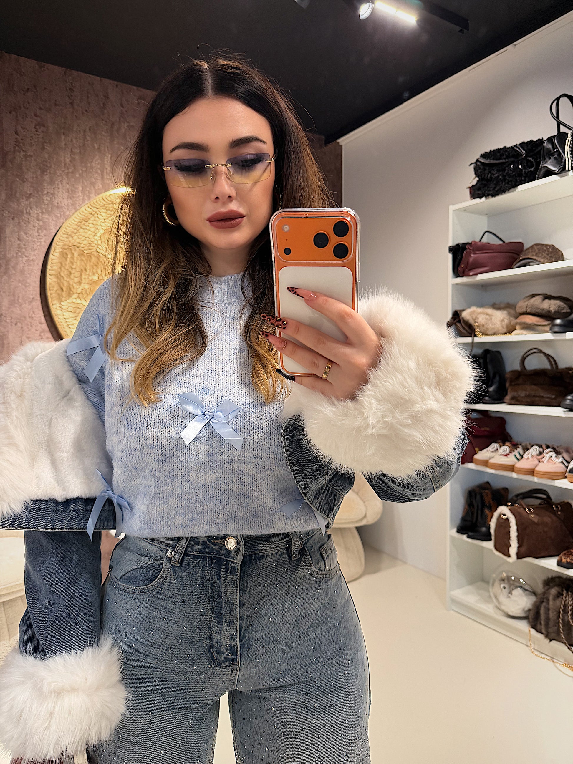 Maglioncino con fiocchi - R.a. Boutique