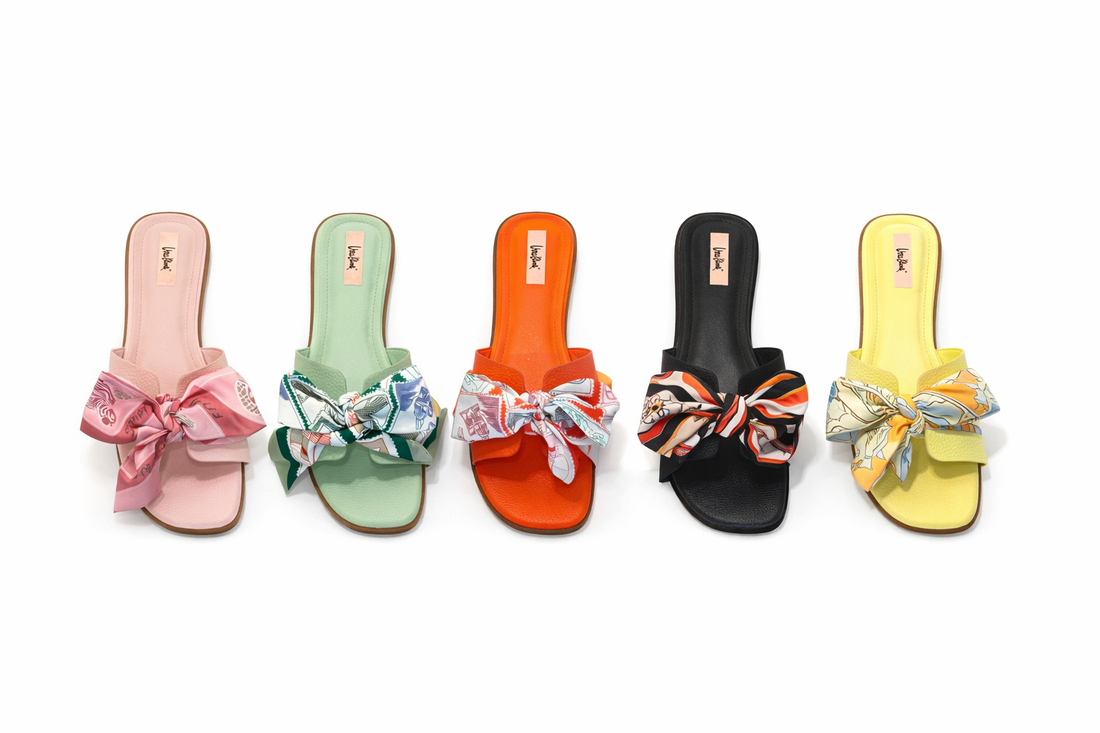 Ciabattine Summer Vibes con fiocco